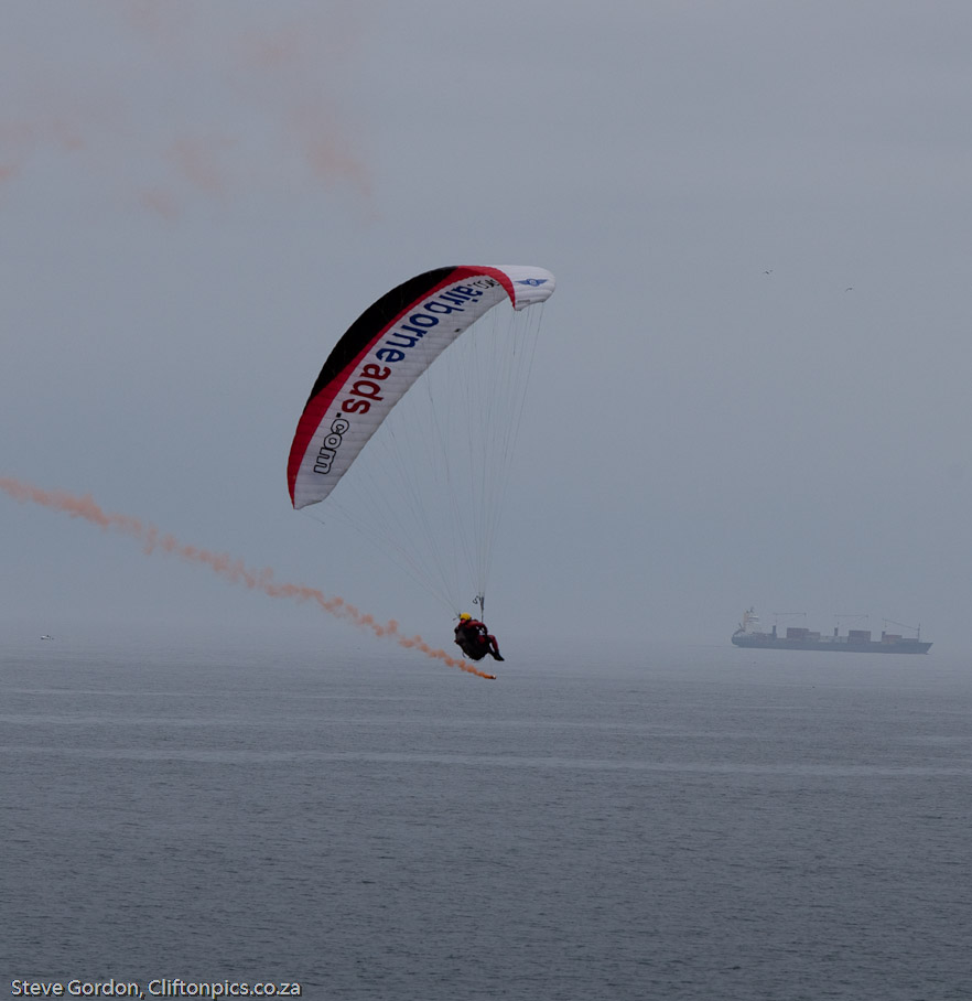 Paragliding demo